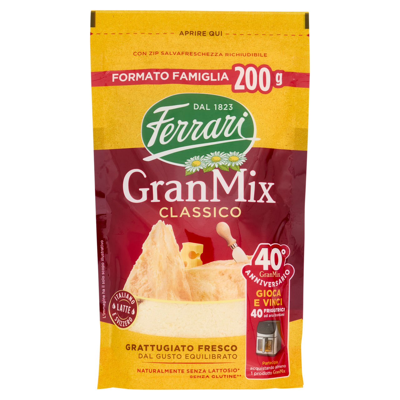 Formaggio grattugiato fresco 200 gr - Immagine 11