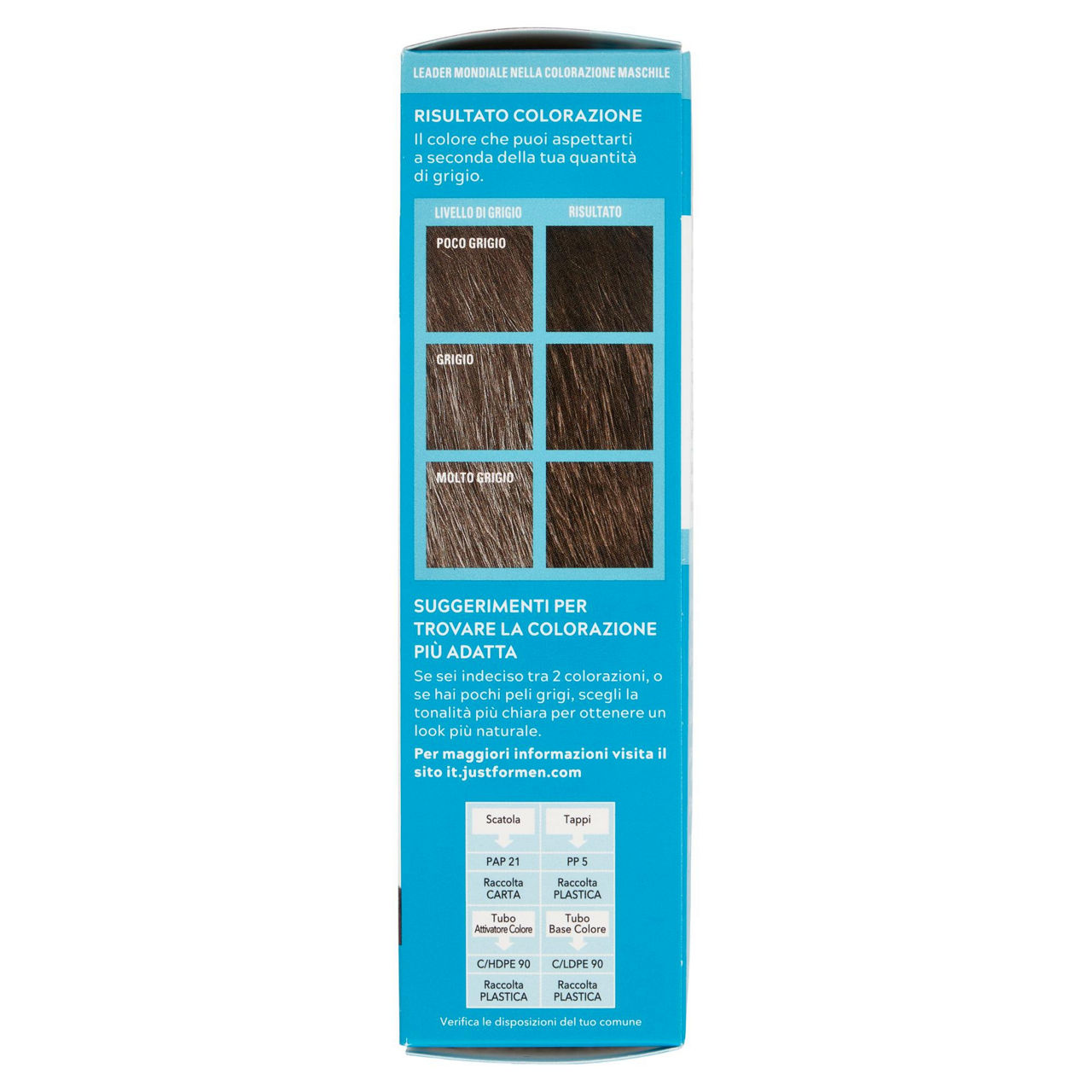 Colorante barba e baffi justformen castano scuro+penn.applicatore pz.1 - Immagine 11