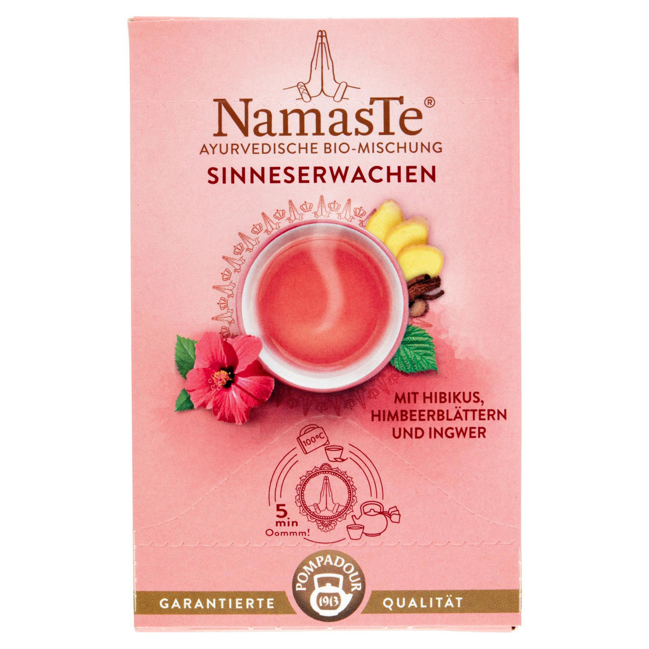 Tisana Risveglio dei Sensi con ibisco foglie di lampone e zenzero bio 15 filtri - Immagine 41