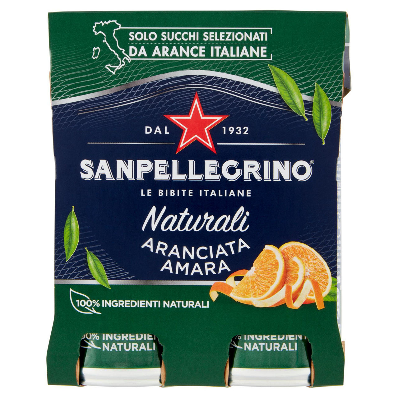 Aranciata amara 4 pz x 330 ml