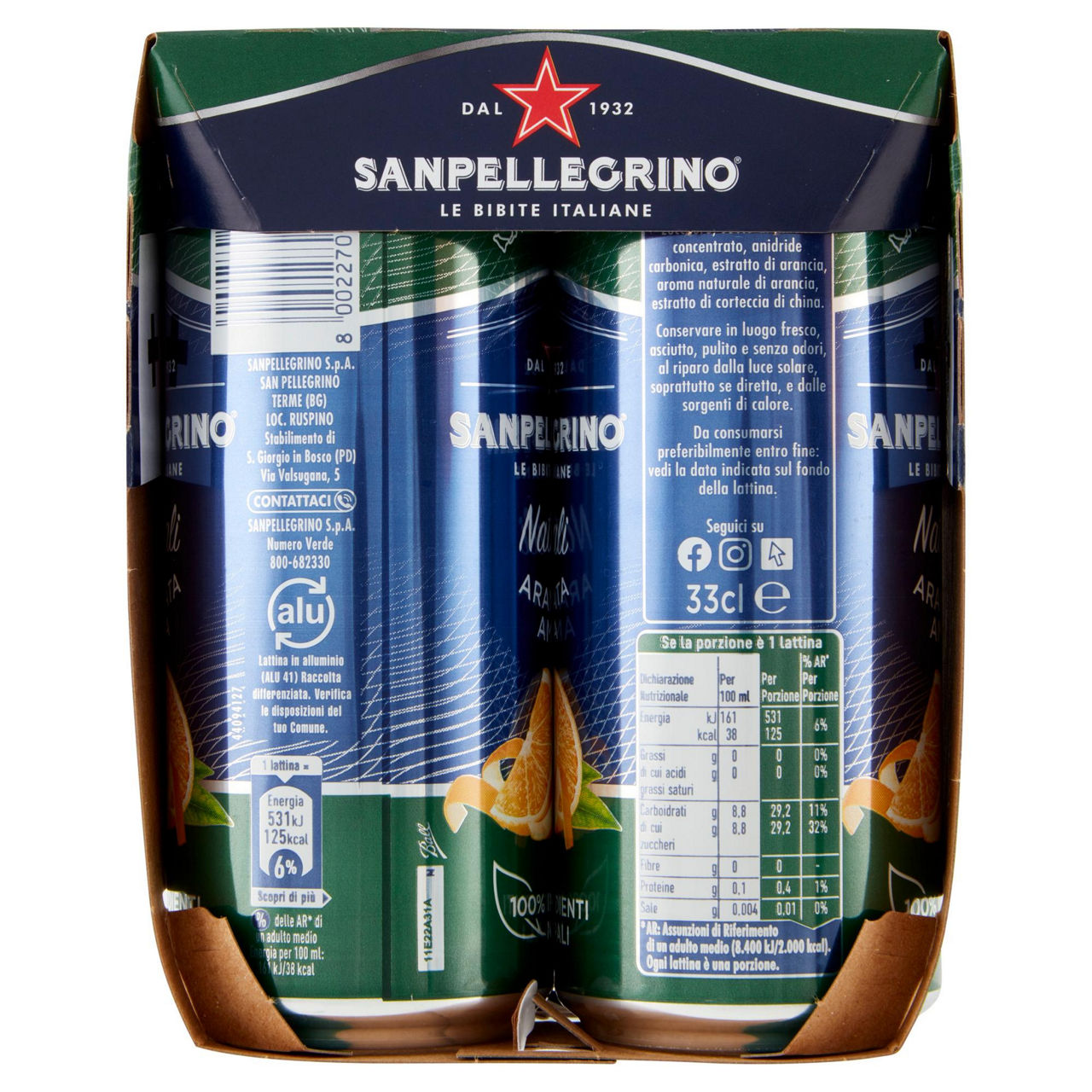 Aranciata amara 4 pz x 330 ml - Immagine 41