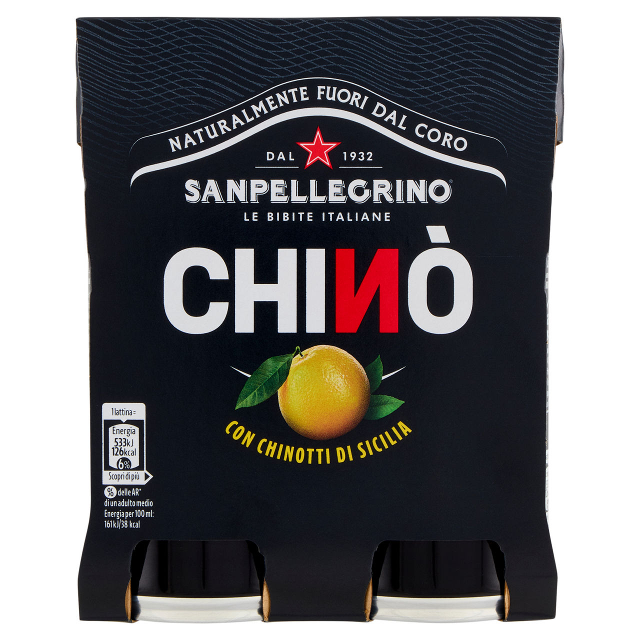 Chinotto Chinò 4 pz x 330 ml - Immagine 01