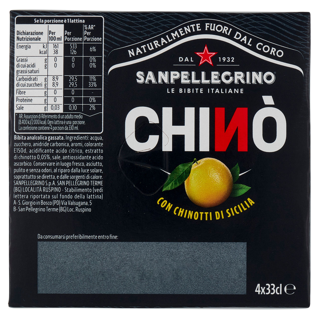 Chinotto Chinò 4 pz x 330 ml - Immagine 41