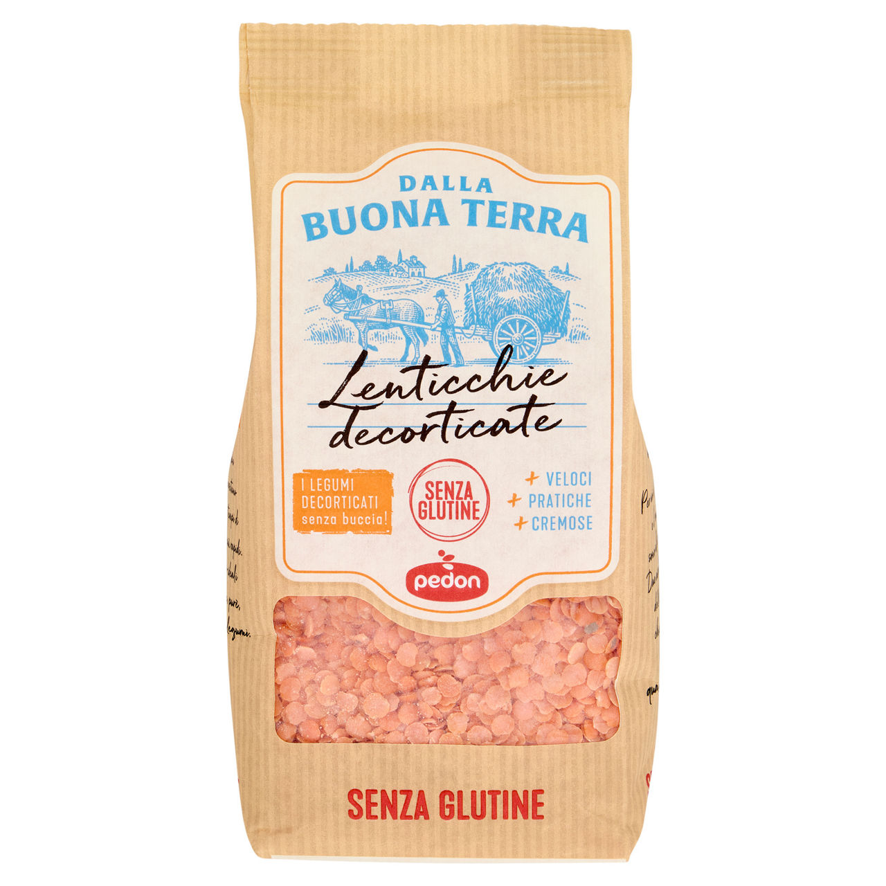 Lenticchie rosse 350 gr - Immagine 01