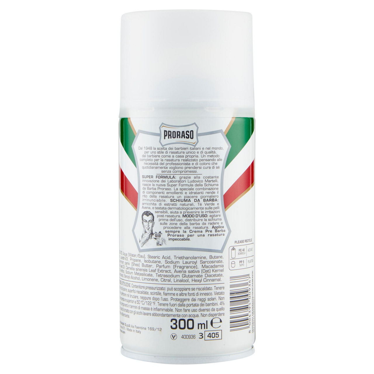 Schiuma da barba pelli sensibili 300 ml - Immagine 31