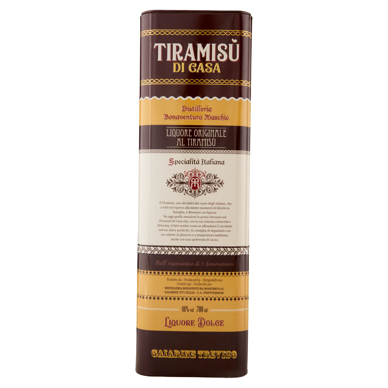 TIRAMISU LIQUORE ORIGINALE70CL - Immagine 51