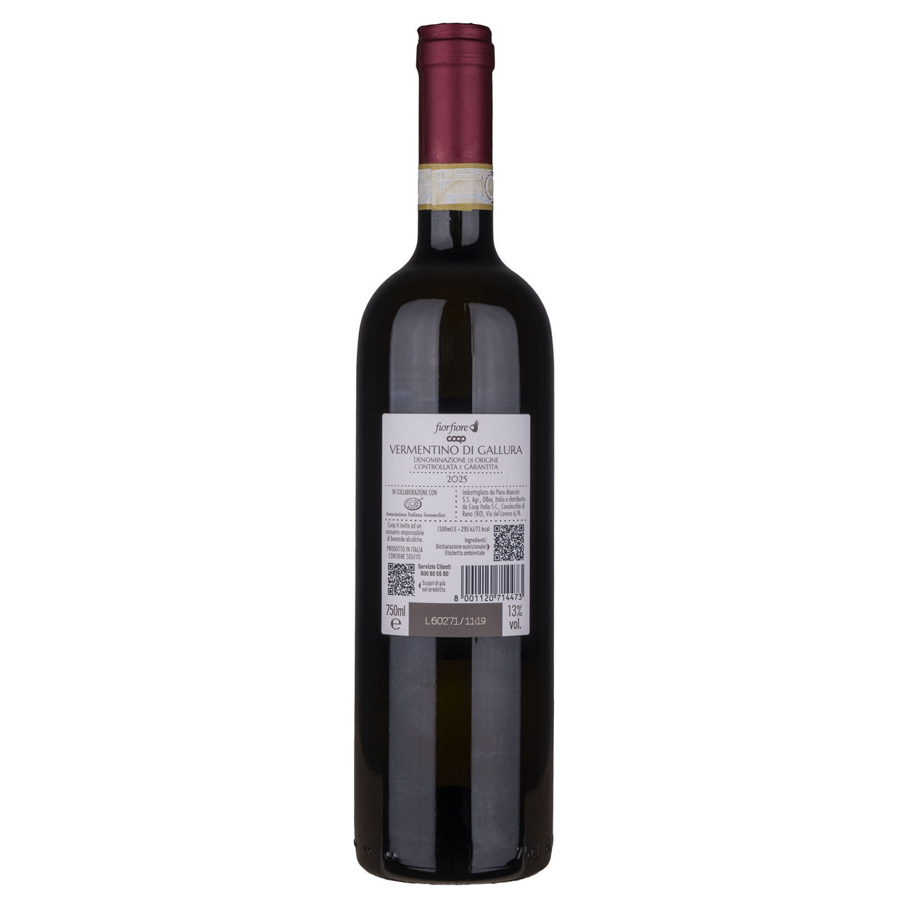 Vino bianco Vermentino di Gallura DOCG 750 ml - Immagine 21