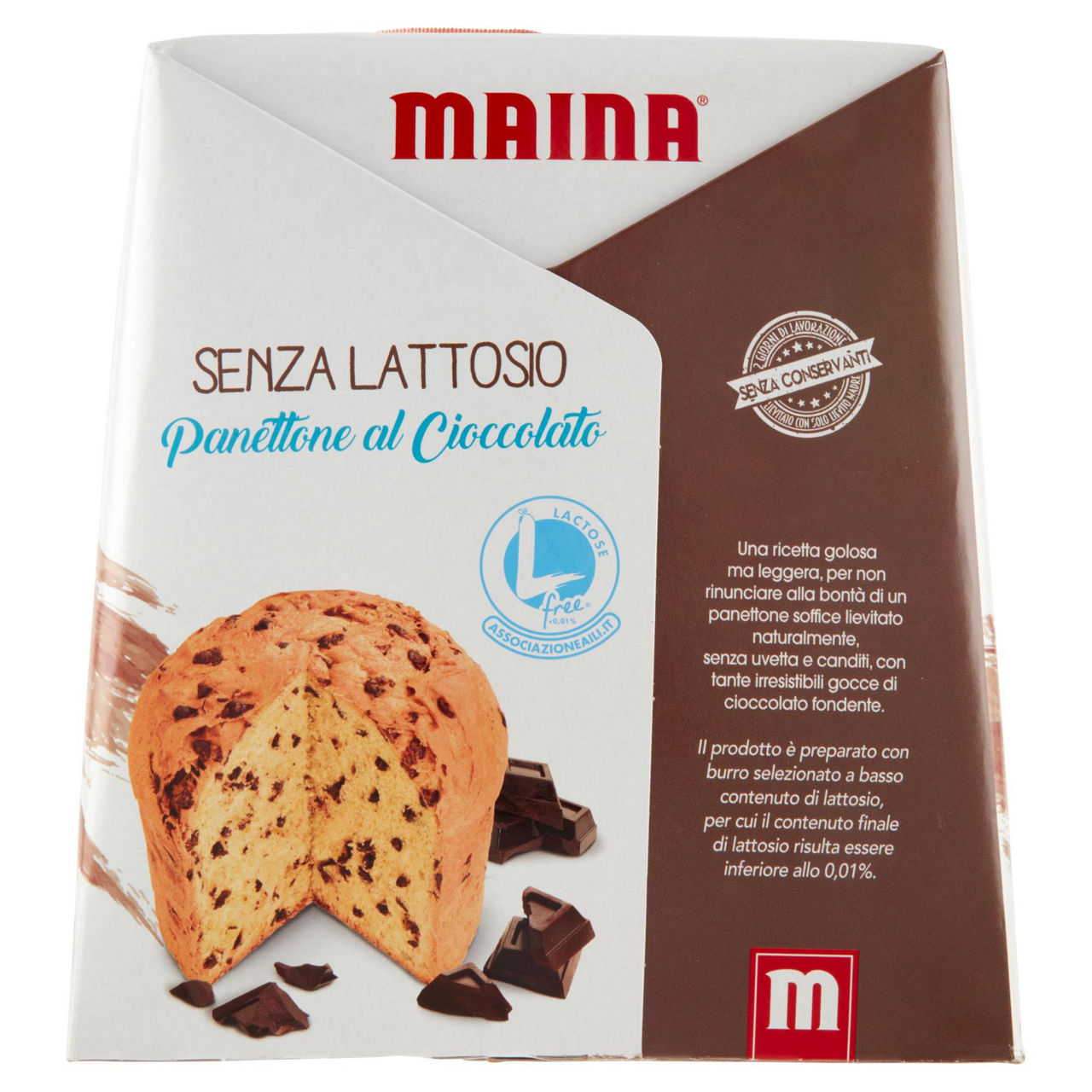 Panettone al cioccolato senza lattosio 750 gr - Immagine 51