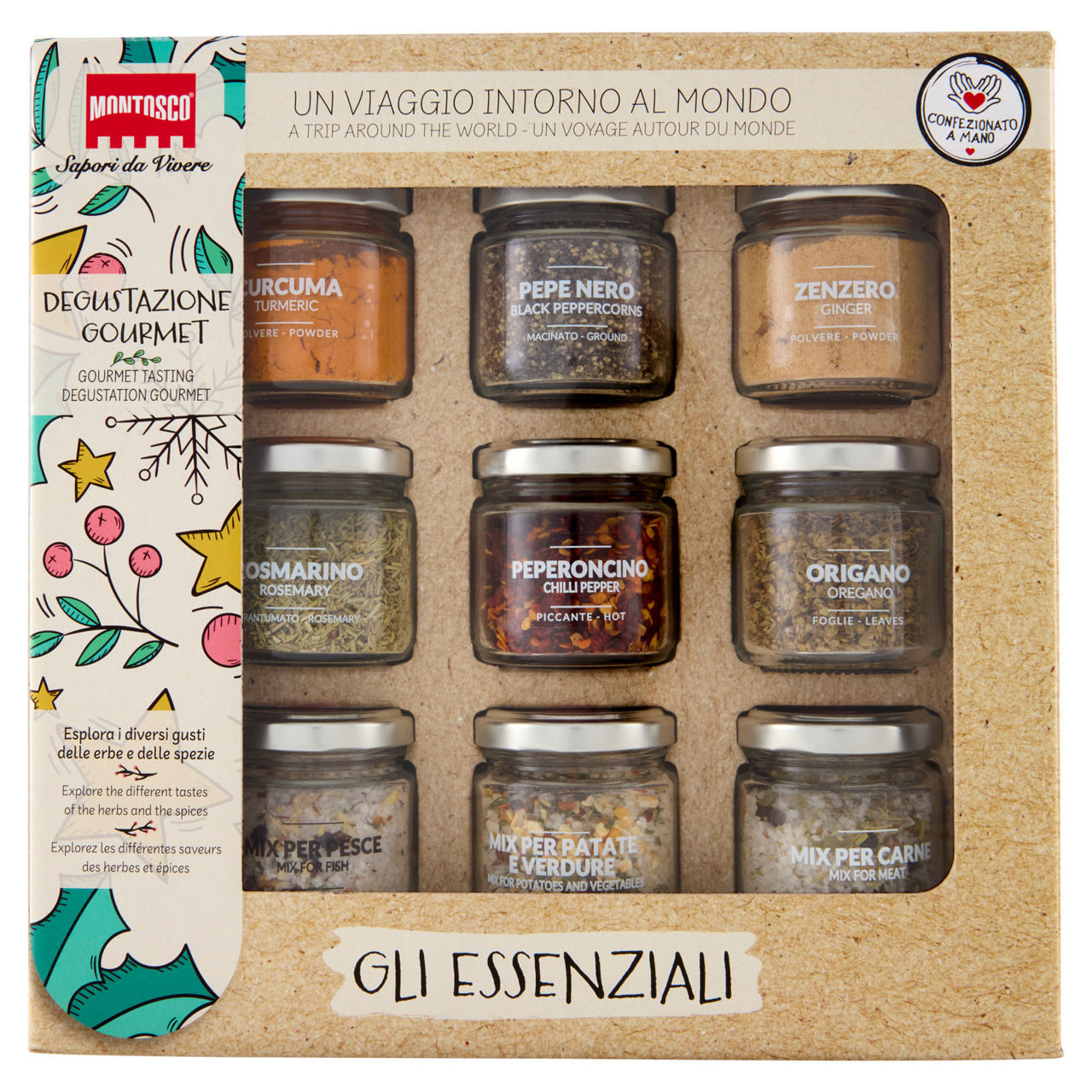 Confezione regalo degustazione spezie gli essenziali  - Immagine 01