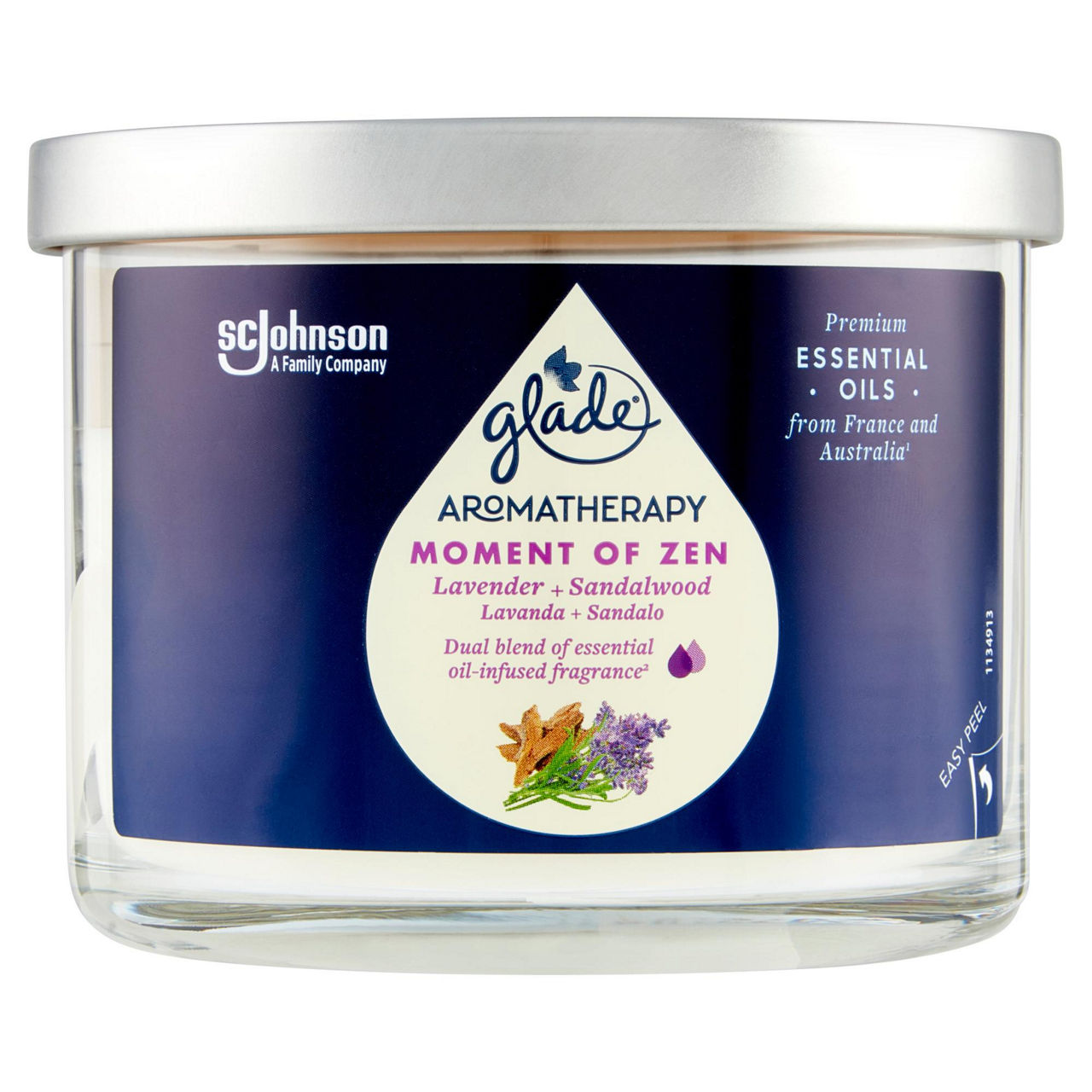 CANDELA PROFUMATA GLADE AROMATHERAPY MOMENT OF ZEN GR 260 PZ.1 - Immagine 01