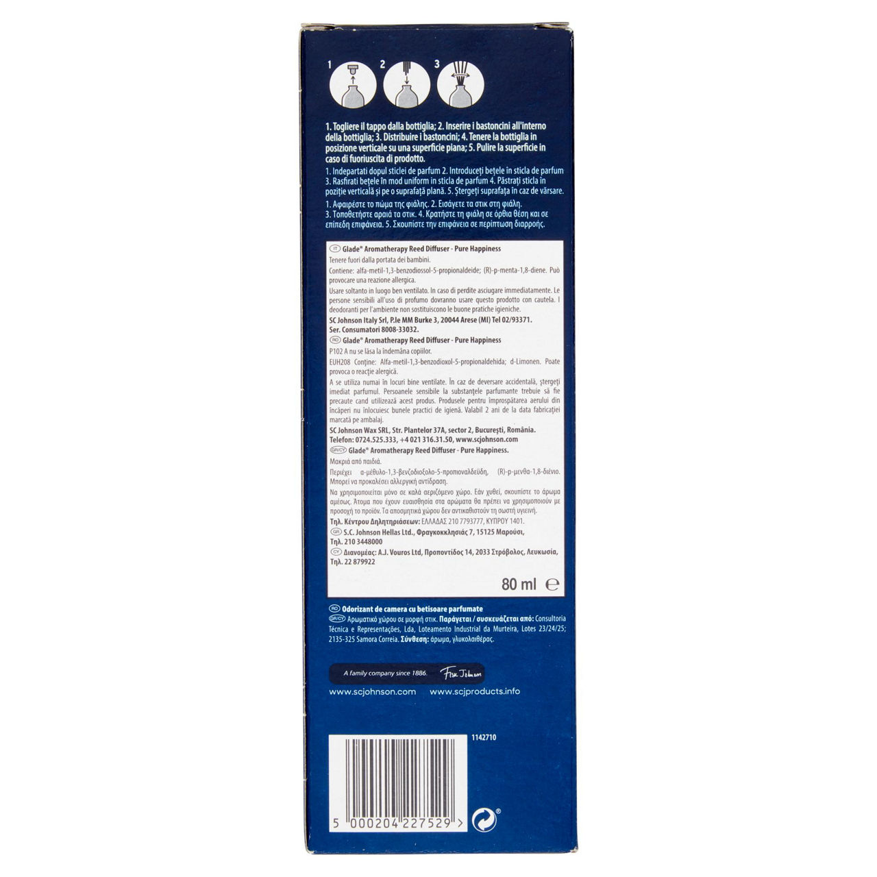 Deodorante per ambienti con bastoncini aromatherapy arancia e neroli 80 ml - Immagine 61