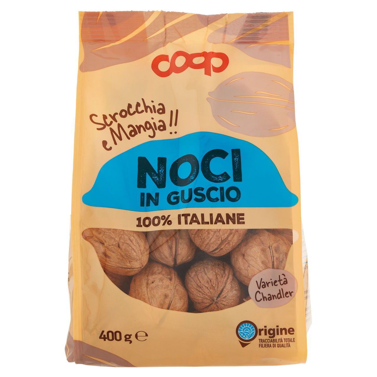 Noci Chandler in guscio 400 gr
