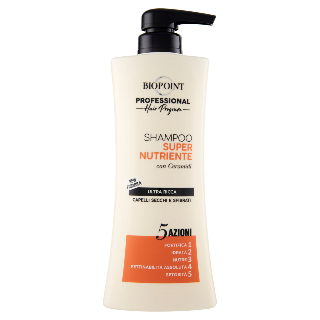 Shampoo biopoint hair program nutriente ml 390 - Immagine 01