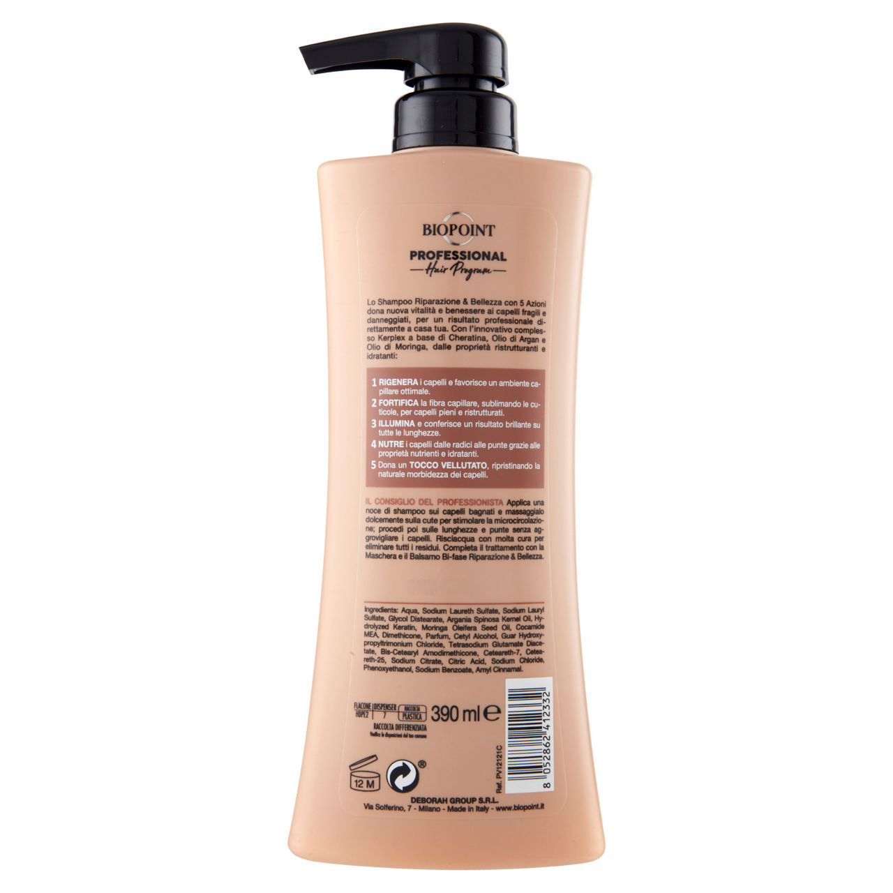 Shampoo biopoint hair program rip. & bellezza ml 390 - Immagine 11