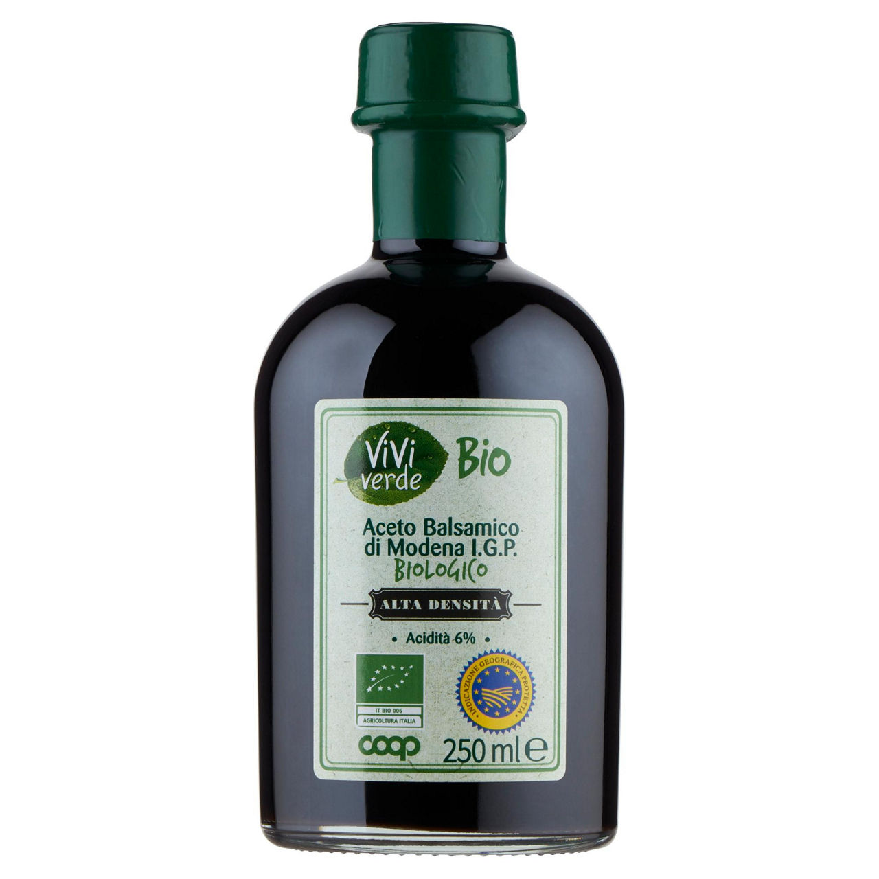 Aceto Balsamico di Modena IGP bio alta densità 250 ml - Immagine 01