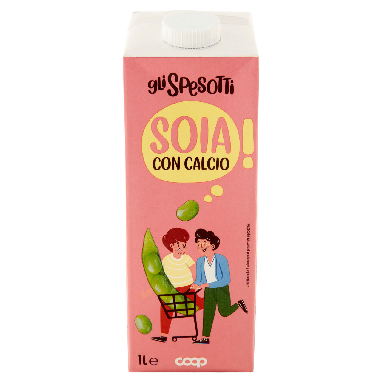 Bevanda di soia arricchita con calcio 1 lt - Immagine 01