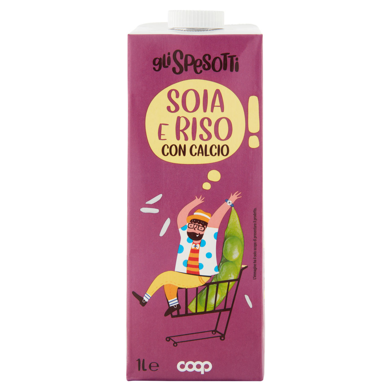 Bevanda di soia e riso arricchita con calcio 1 lt