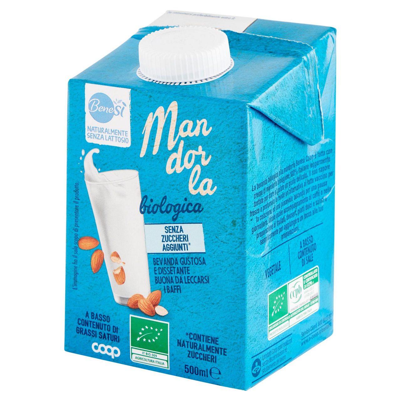 Bevanda di mandorla bio senza zuccheri aggiunti 500 ml - Immagine 51