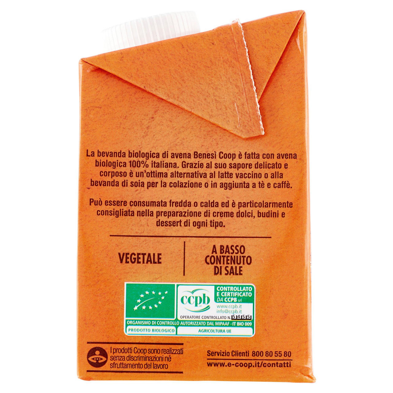 Bevanda di avena bio senza zuccheri aggiunti 500 ml - Immagine 41