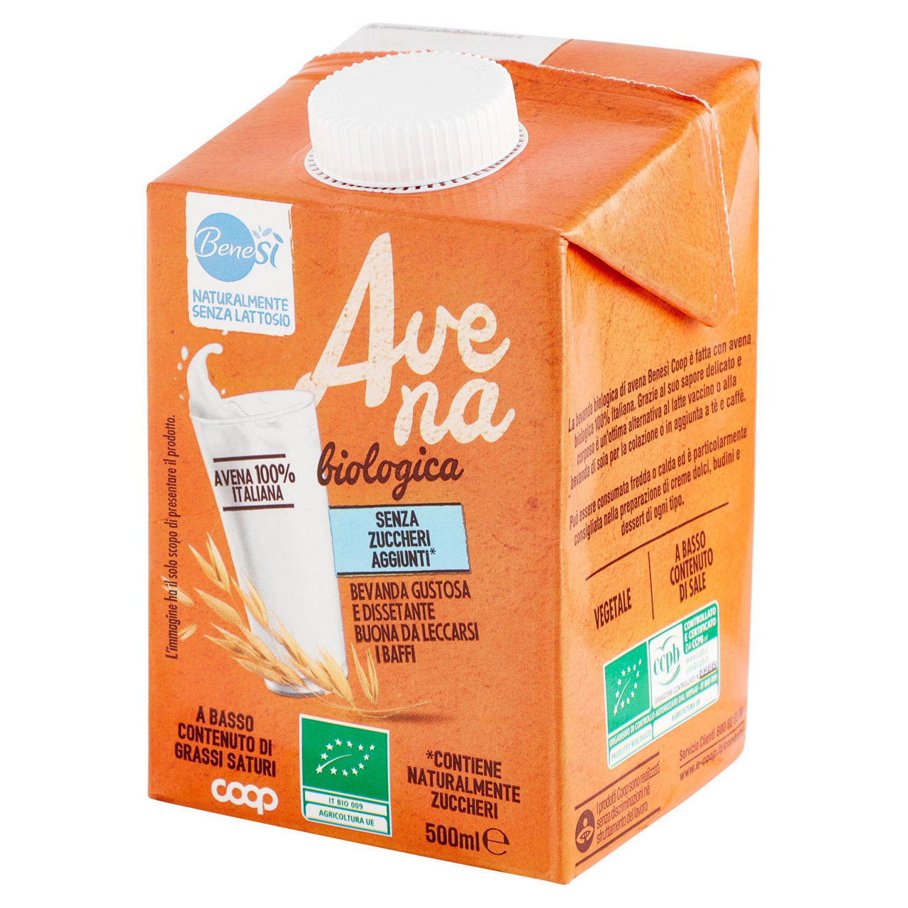 Bevanda di avena bio senza zuccheri aggiunti 500 ml - Immagine 21
