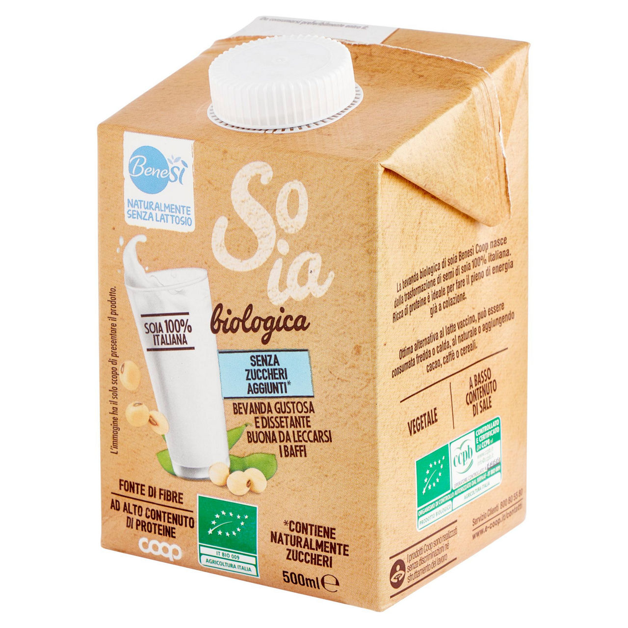 Bevanda di soia bio senza zuccheri aggiunti 500 ml - Immagine 61