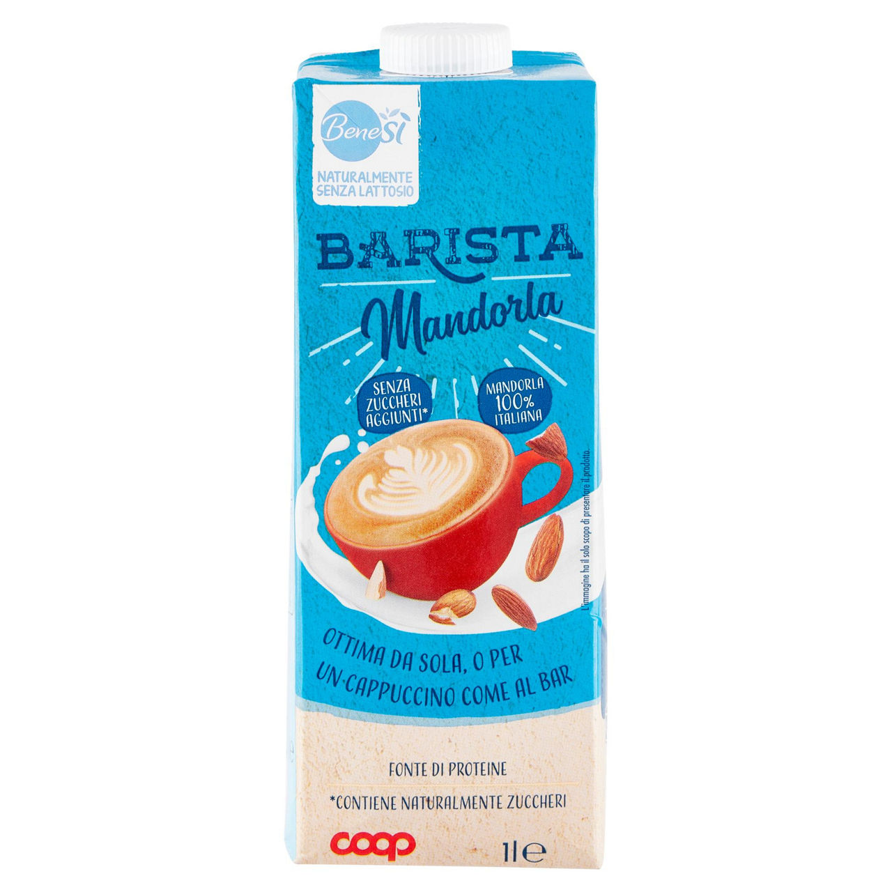 Bevanda di mandorla tipo Barista senza zuccheri aggiunti 1 lt