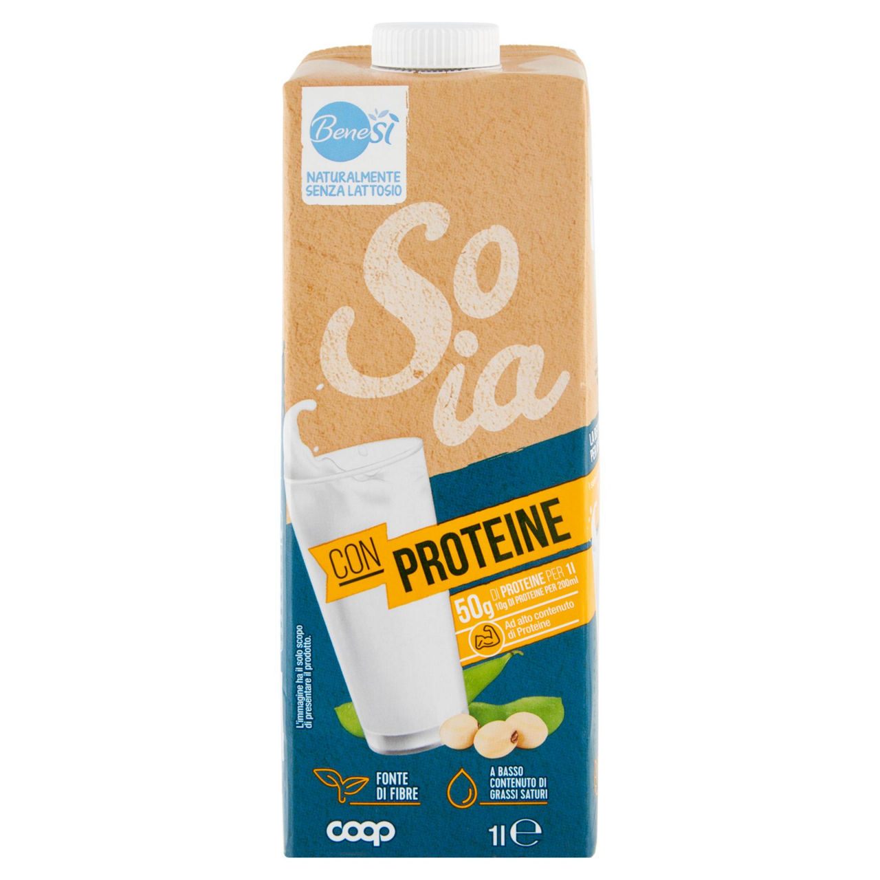 Bevanda di soia con proteine 1 lt