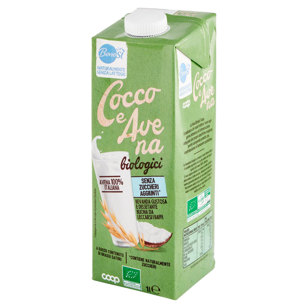 Bevanda di cocco e avena bio senza zuccheri 1 lt - Immagine 31