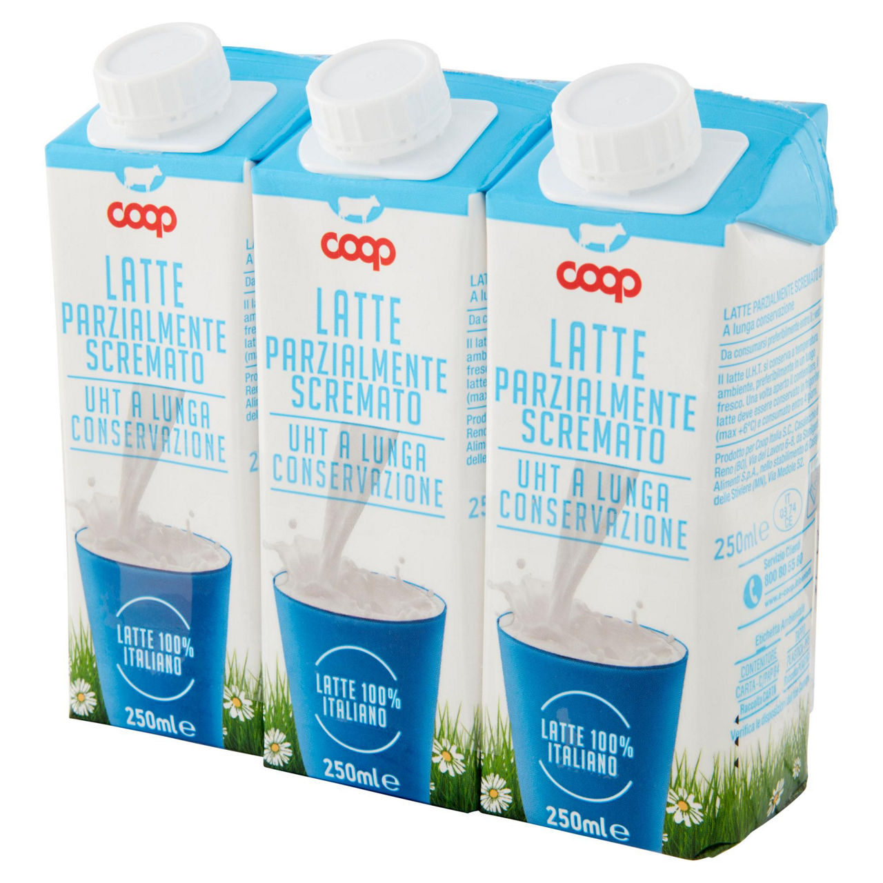 Latte parzialmente scremato a lunga conservazione 3 pz da 250 ml - Immagine 51