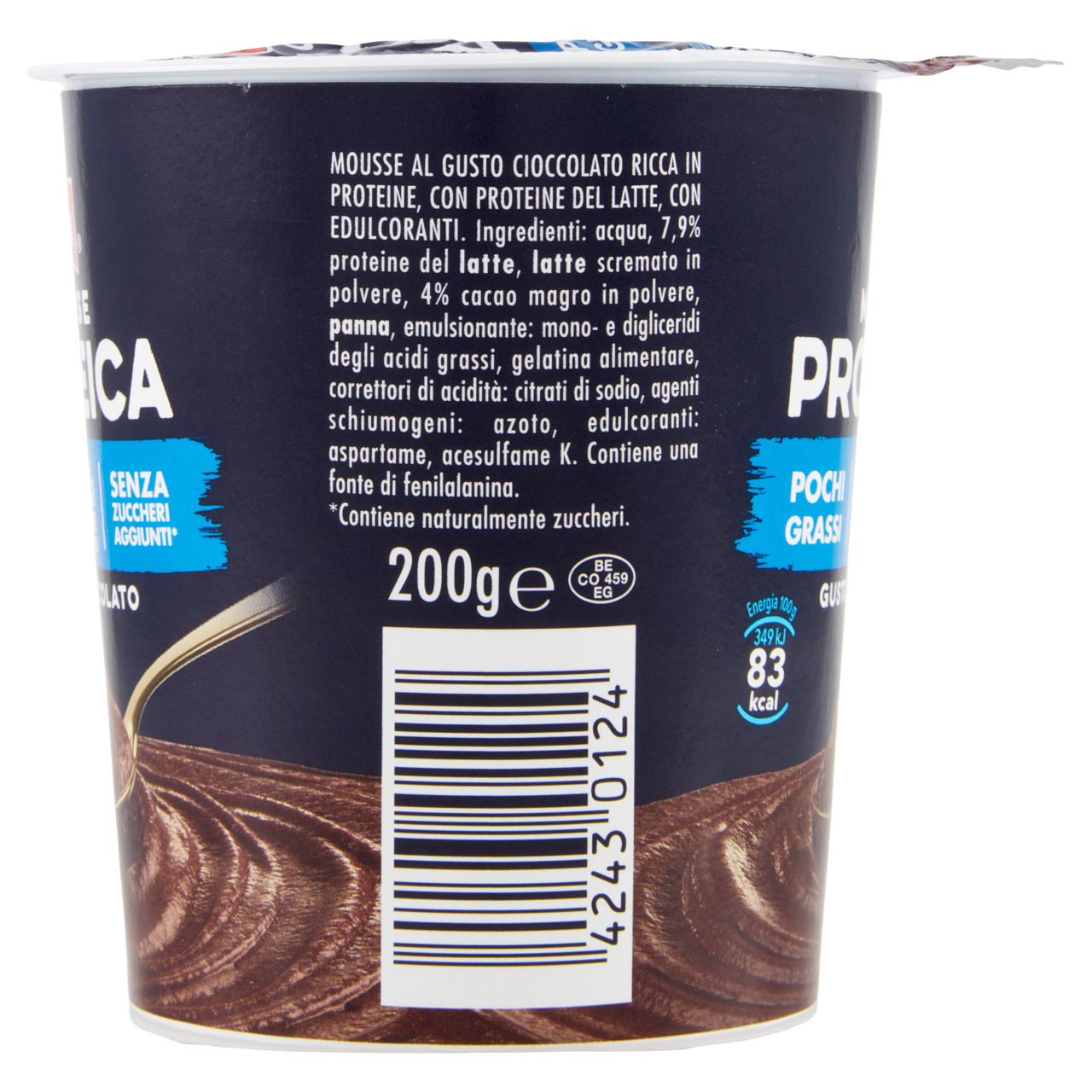 Mousse proteica al cioccolato 200 gr - Immagine 31