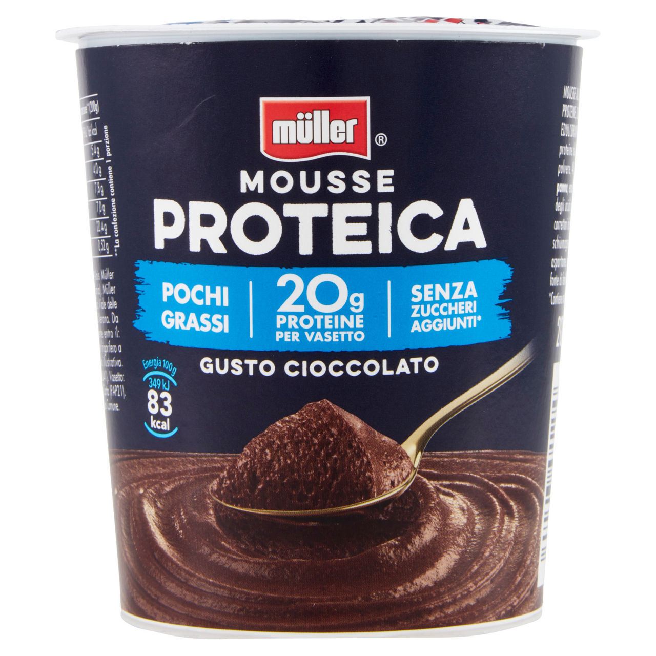 Mousse proteica al cioccolato 200 gr - Immagine 21