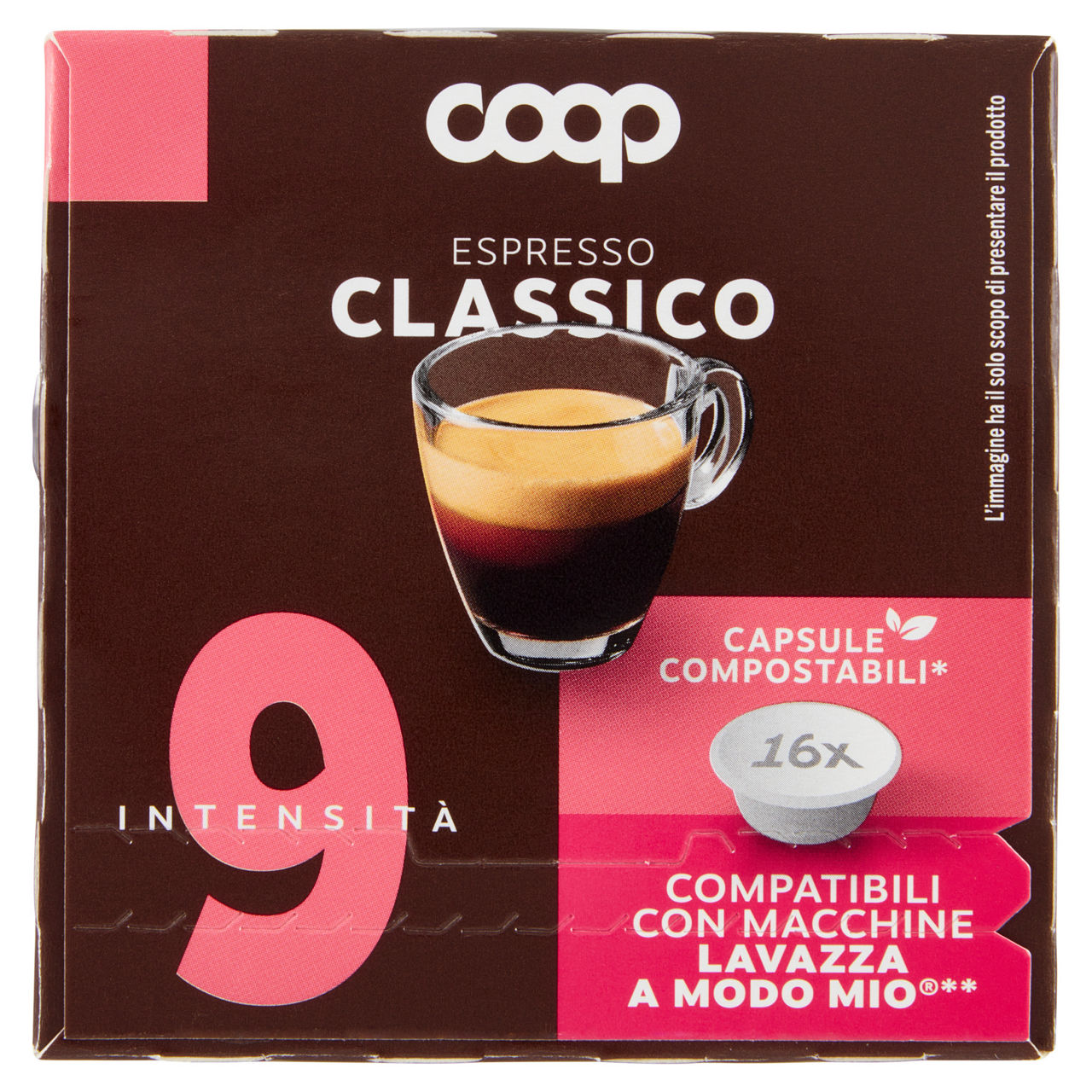 Caffè in capsule miscela classica compatibili con Lavazza A Modo Mio  16 pz