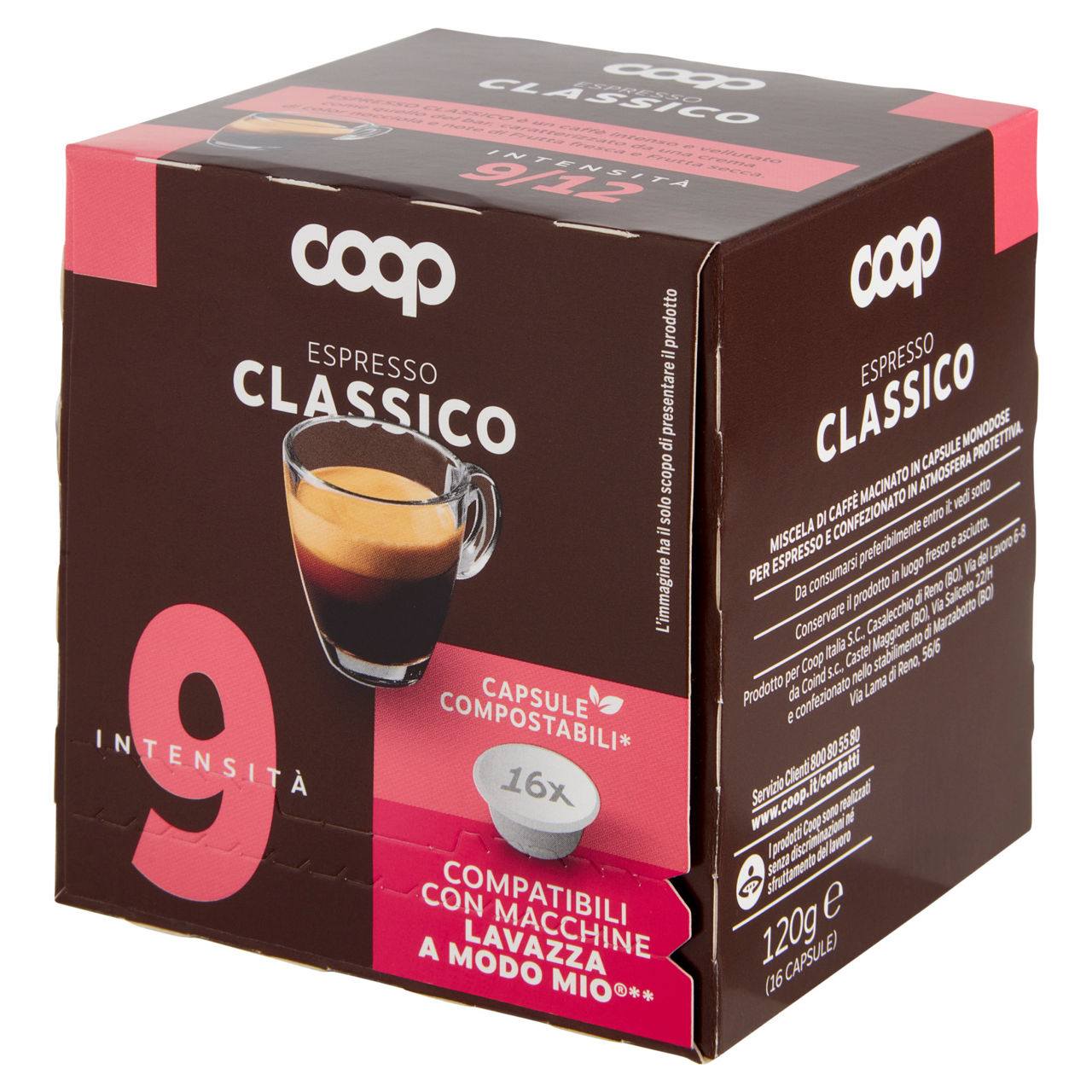 Caffè in capsule miscela classica compatibili con Lavazza A Modo Mio  16 pz - Immagine 21