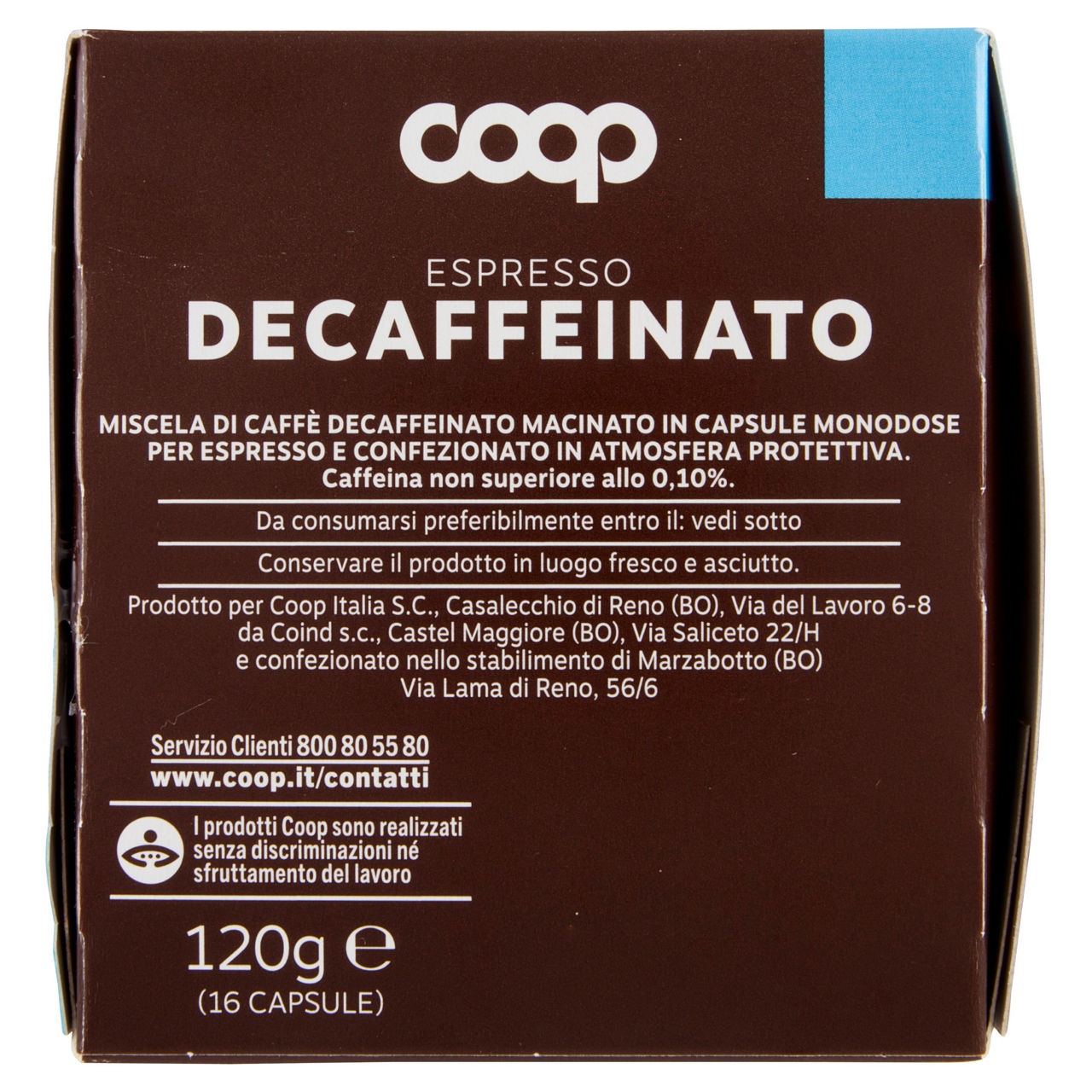 Caffè in capsule decaffeinato compatibili con Lavazza A Modo Mio 16 pz - Immagine 11