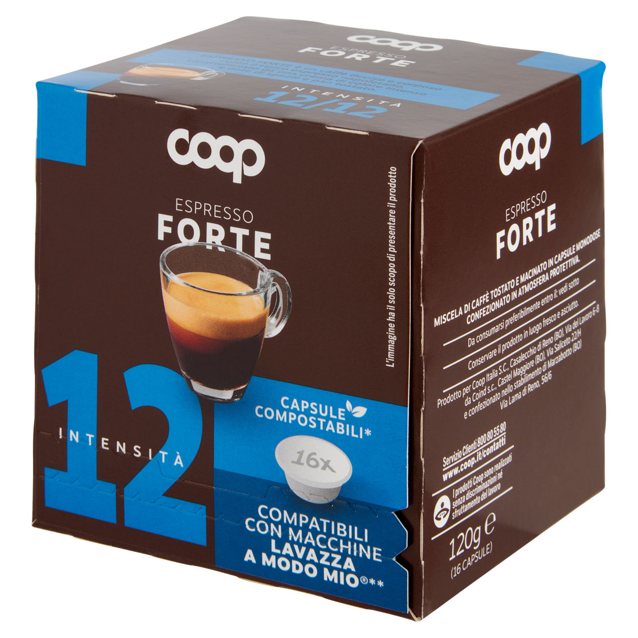 Caffè in capsule miscela forte compatibili con Lavazza A Modo Mio 16 pz - Immagine 21
