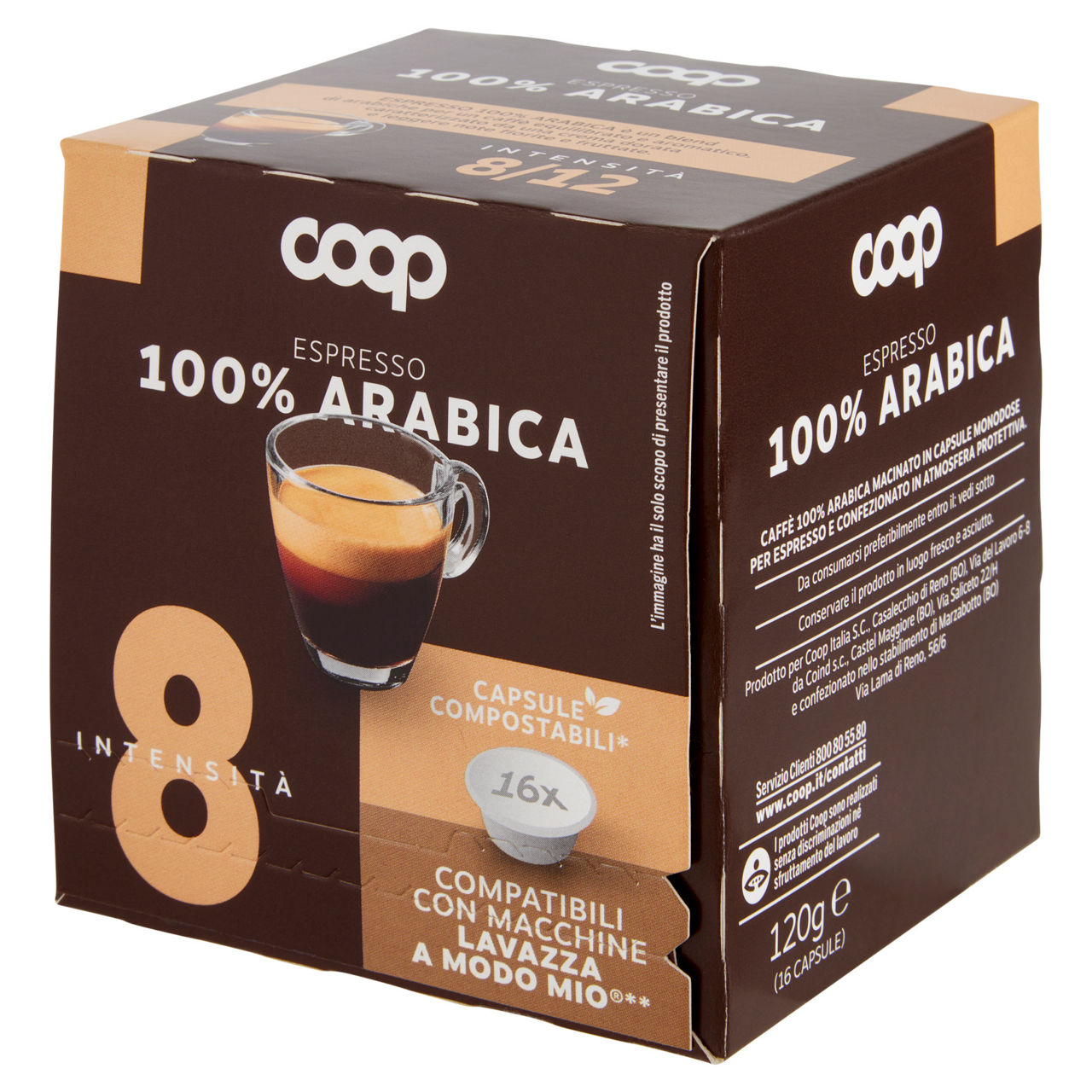 Caffè in capsule miscela arabica compatibili con Lavazza A Modo Mio 16 pz - Immagine 41
