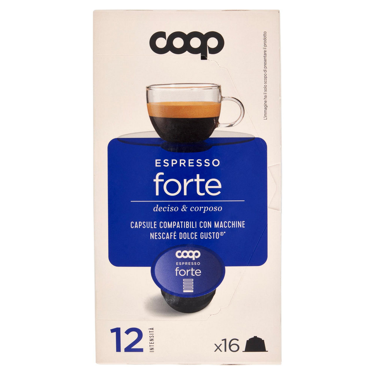 Caffè in capsule miscela forte compatibili con Dolce Gusto 16 pz - Immagine 01