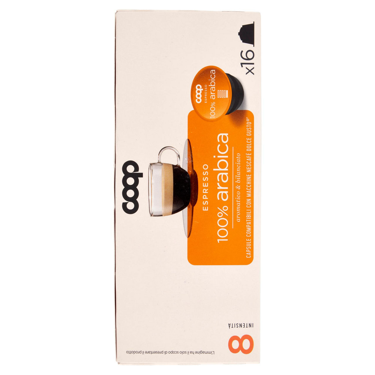 Caffè in capsule miscela arabica compatibili con Dolce Gusto 16 pz  - Immagine 21