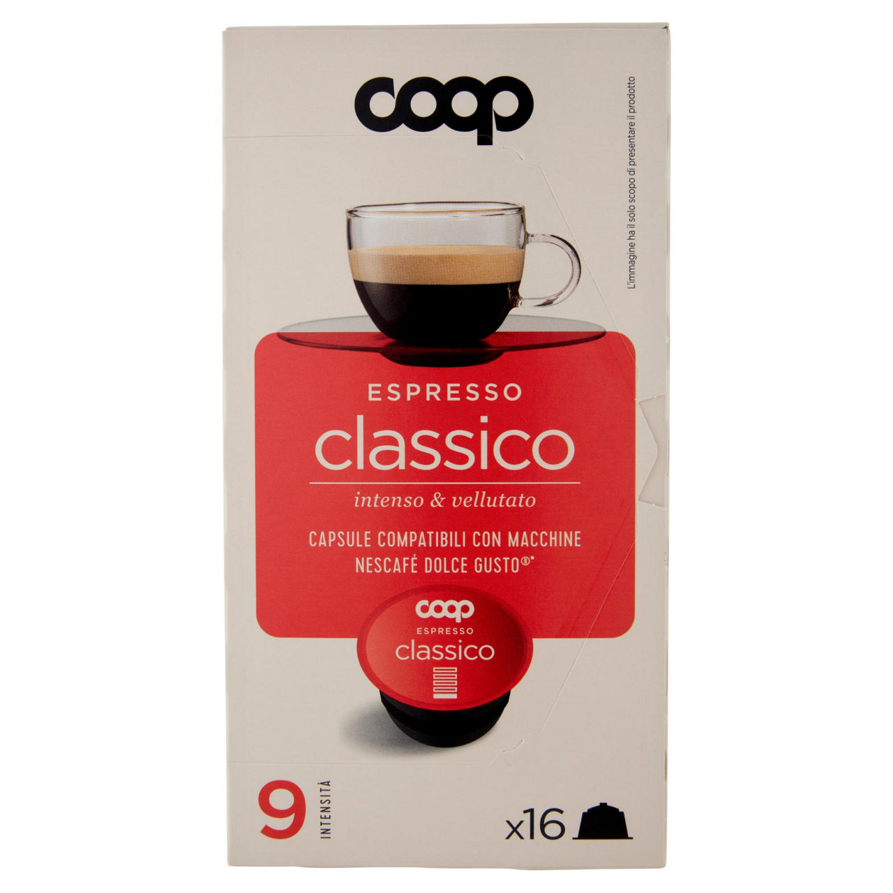 Caffè in capsule miscela classica compatibili con Dolce Gusto 16 pz - Immagine 01