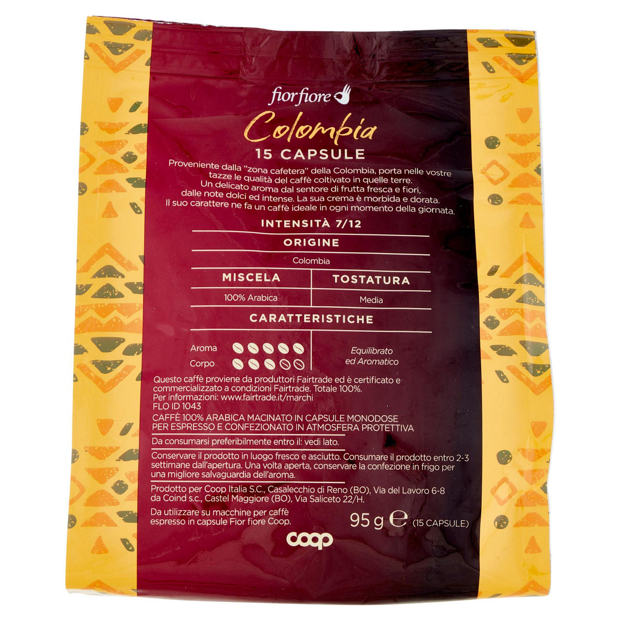 Caffè in capsule compostabili Colombia 15 pz - Immagine 41