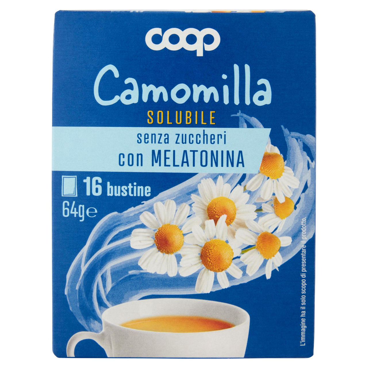 Camomilla solubile con melatonina 16 filtri - Immagine 01