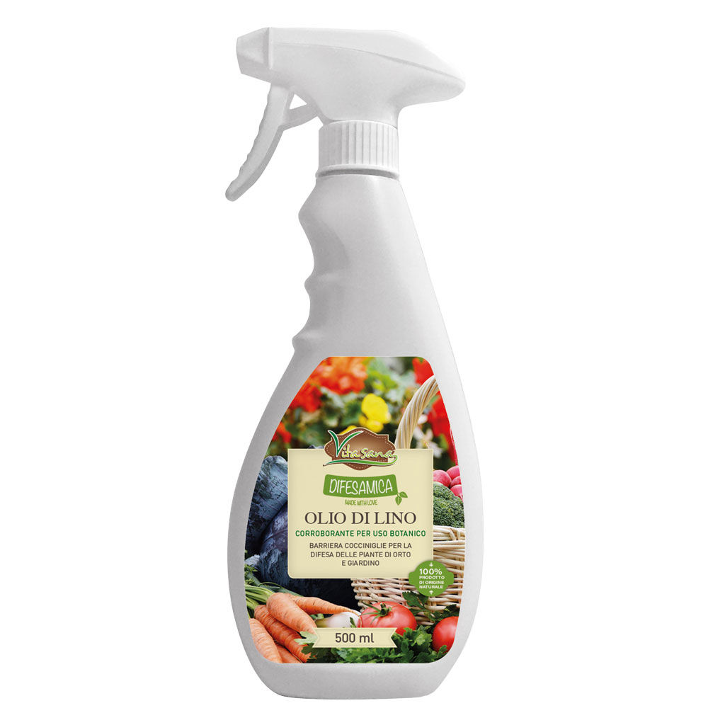Olio di lino rtu 15% 500 ml
