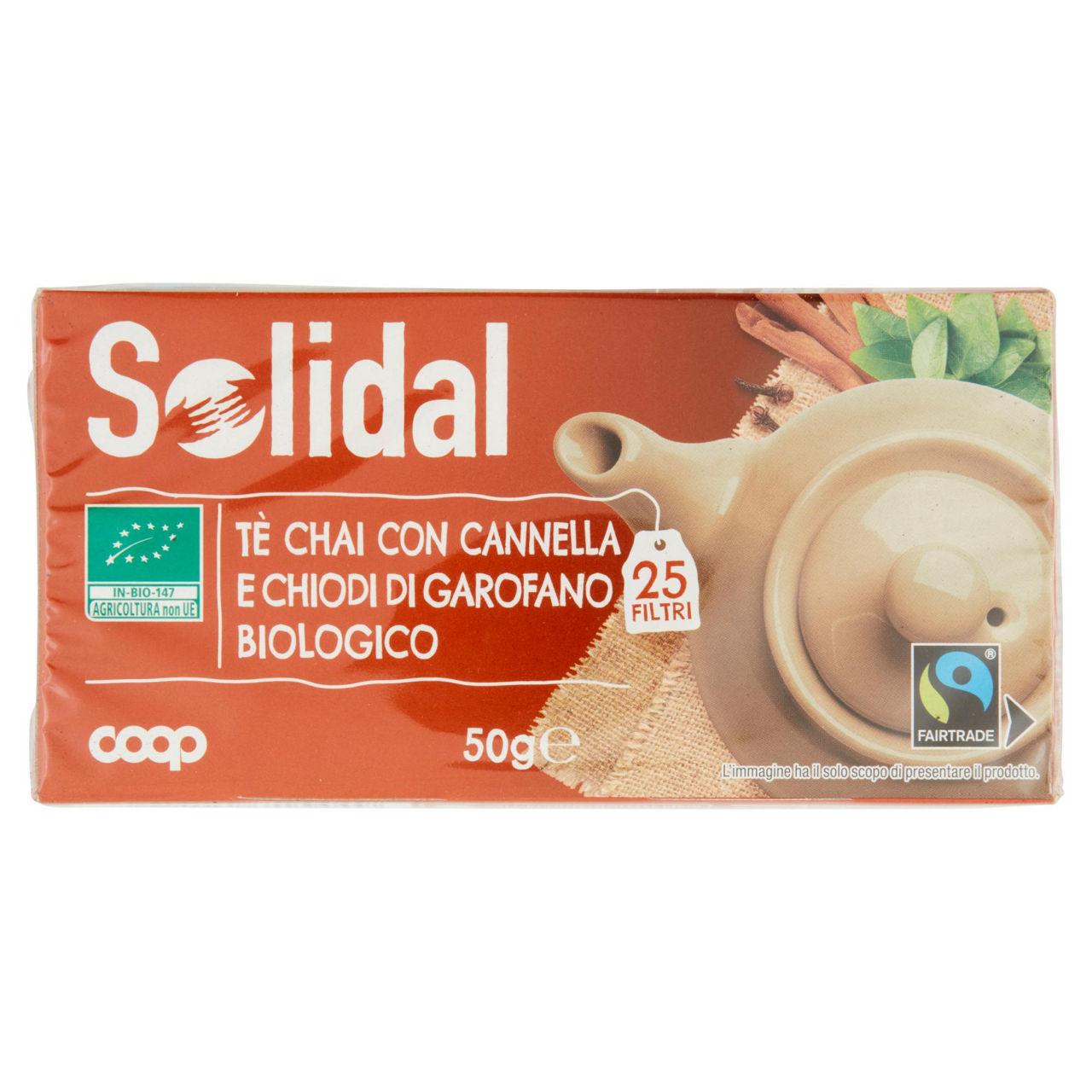 The nero Chai con cannella e chiodi di garofano bio 25 filtri - Immagine 11