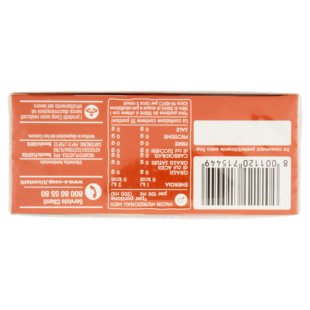 The nero Chai con cannella e chiodi di garofano bio 25 filtri - Immagine 61