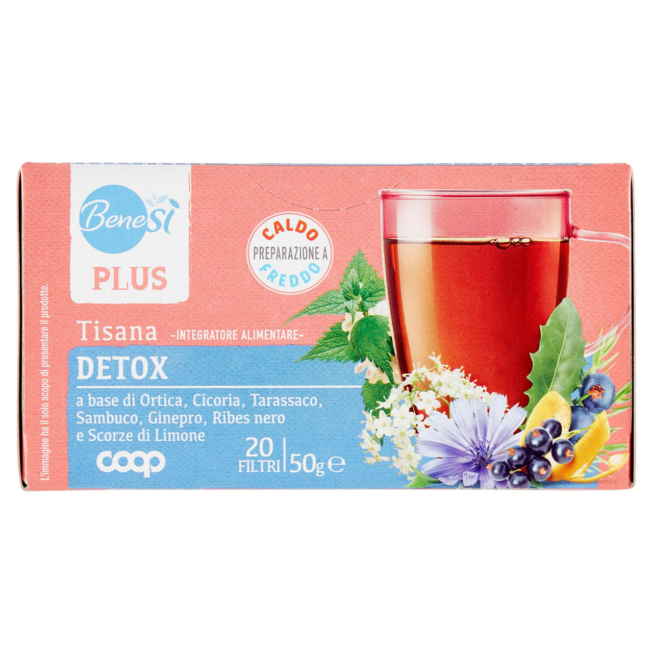 Tisana detox 20 filtri - Immagine 01