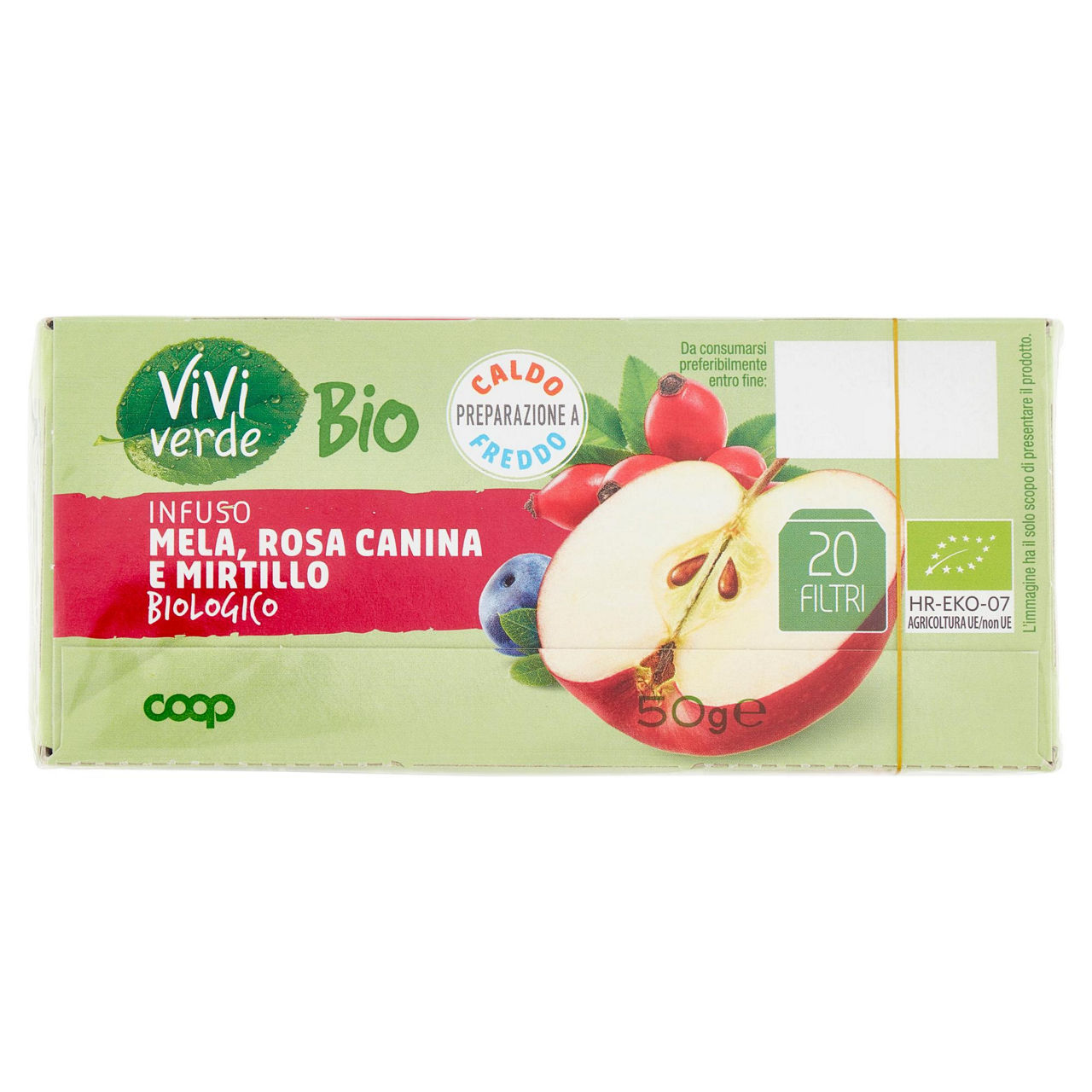 Infuso mela rosa canina e mirtillo bio 20 filtri - Immagine 51