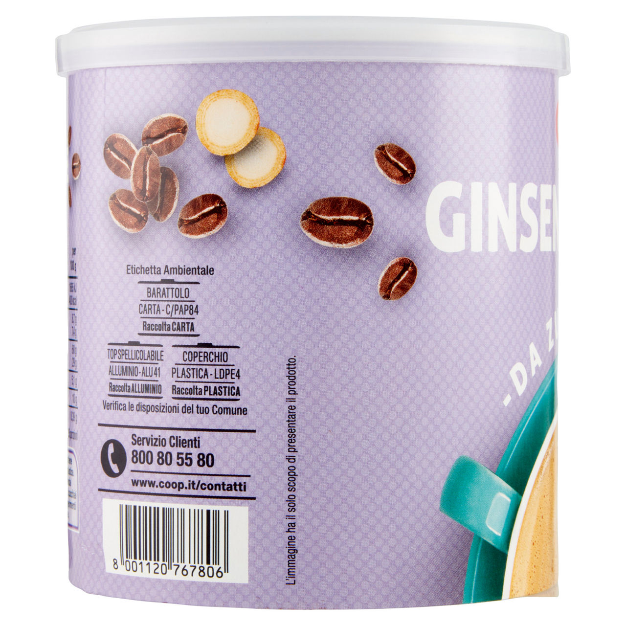 Preparato solubile caffè e ginseng da zuccherare 200 gr - Immagine 21