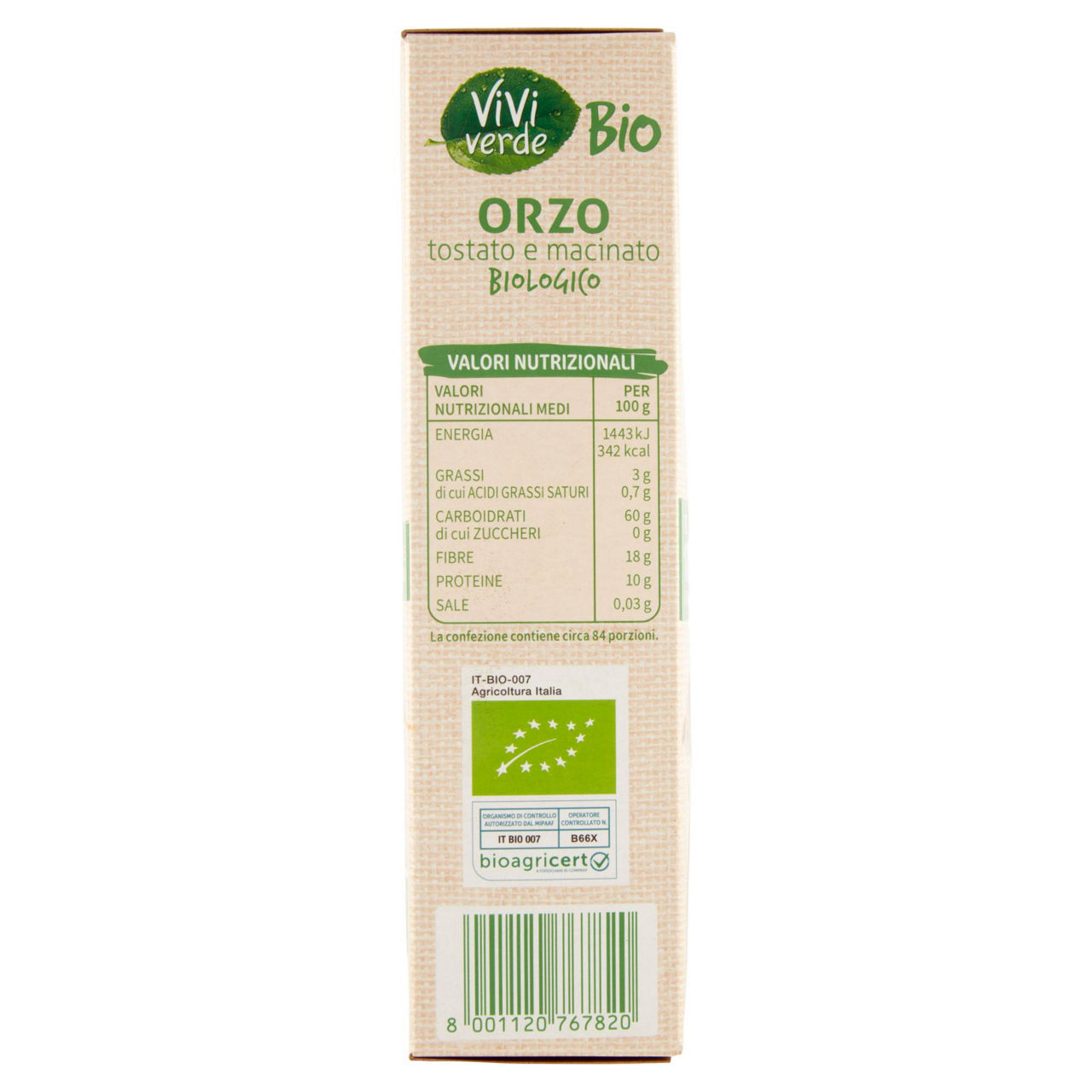 Orzo tostato e macinato bio 500 gr - Immagine 31