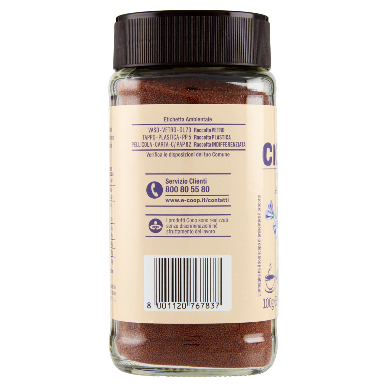 Cicoria tostata solubile 100 gr - Immagine 51