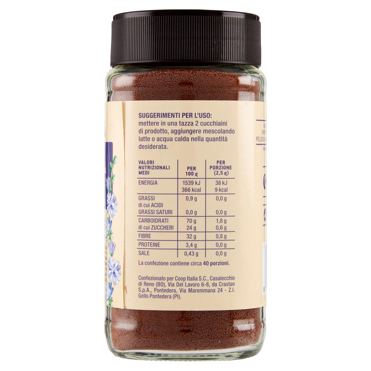 Cicoria tostata solubile 100 gr - Immagine 61